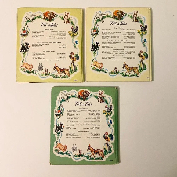 Vintage Lot of 3 Whitman Bozo The Clown Little Red Bicycle Great Fort Books - Picture 2 of 16